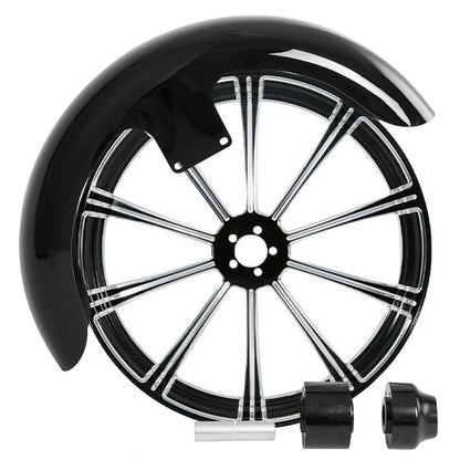 Front Fender Wheel Rim Hub for Harley Touring (2008–2013) 21" X 3.5"