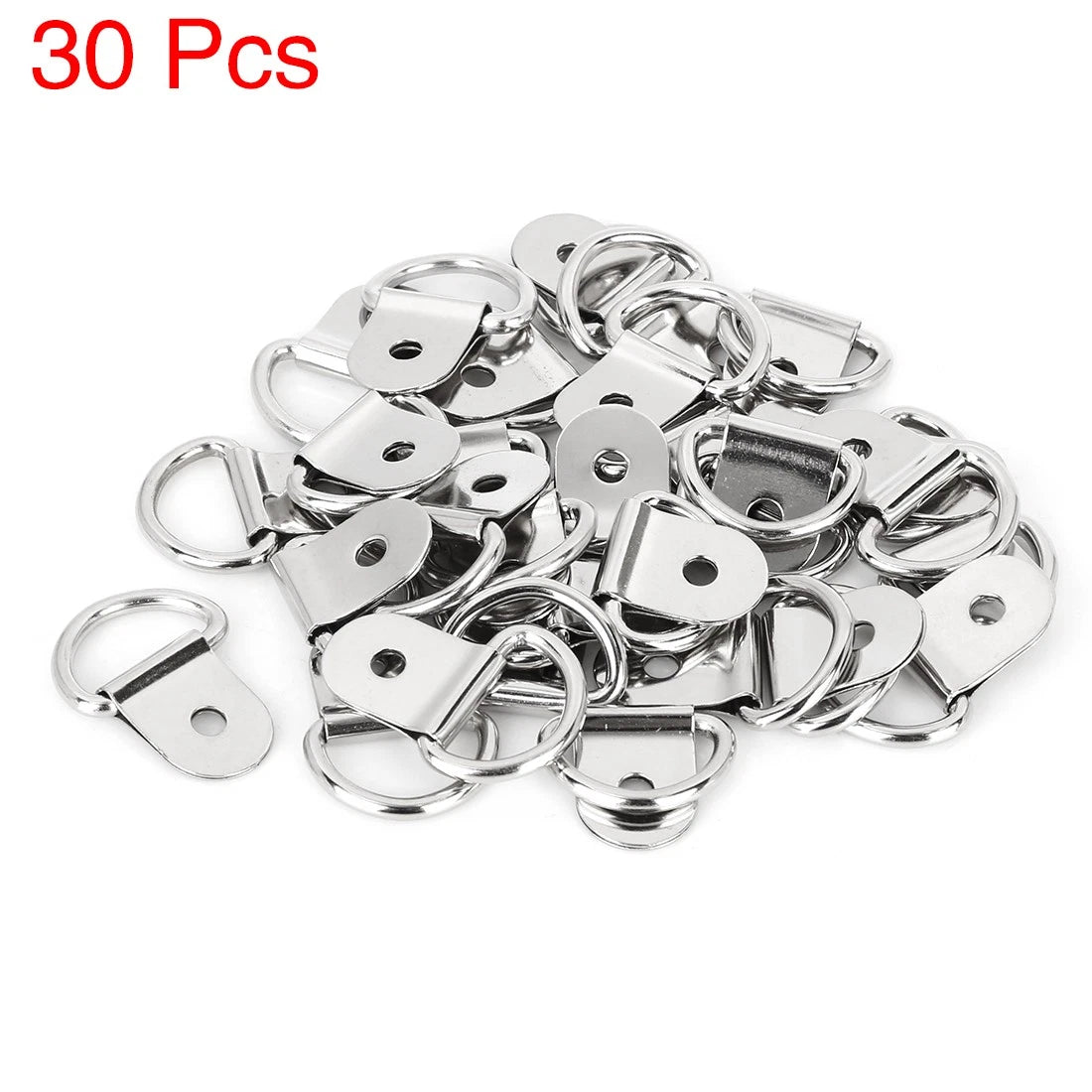 Tie Down Anchors Lashing Ring D Shape Heavy Duty for Car Trailer (30 Pack)
