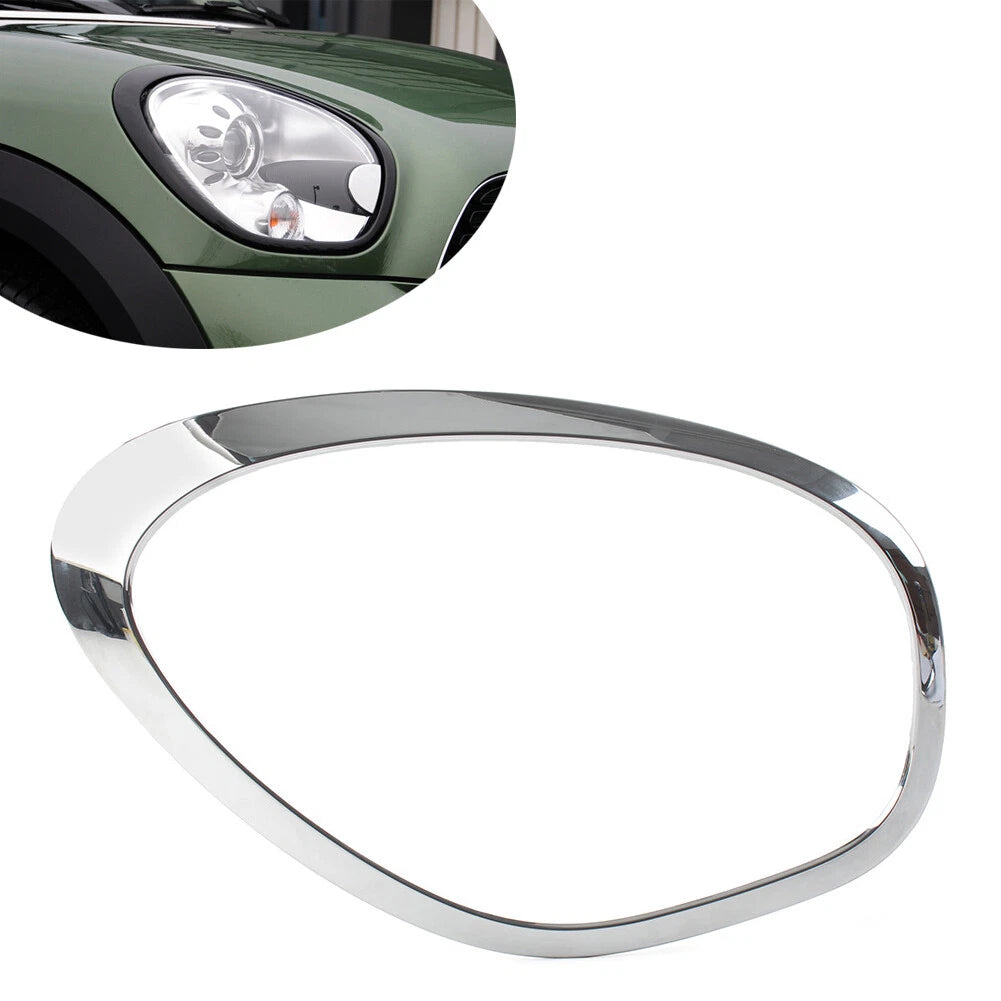 Headlight Ring Bezel Trim Cover Right for BMW Mini Cooper R60 (2011–2016)