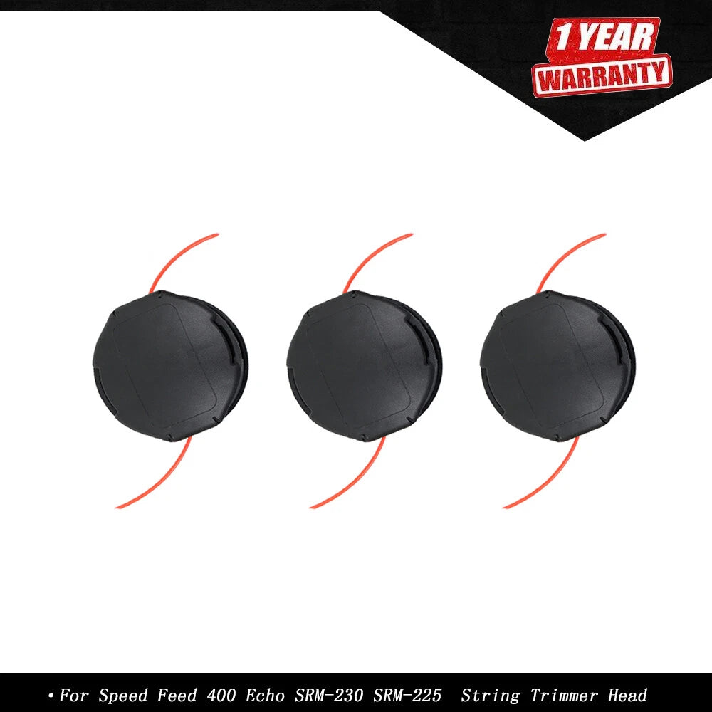 3 Pack String Trimmer Head for Echo SRM-230 SRM-225