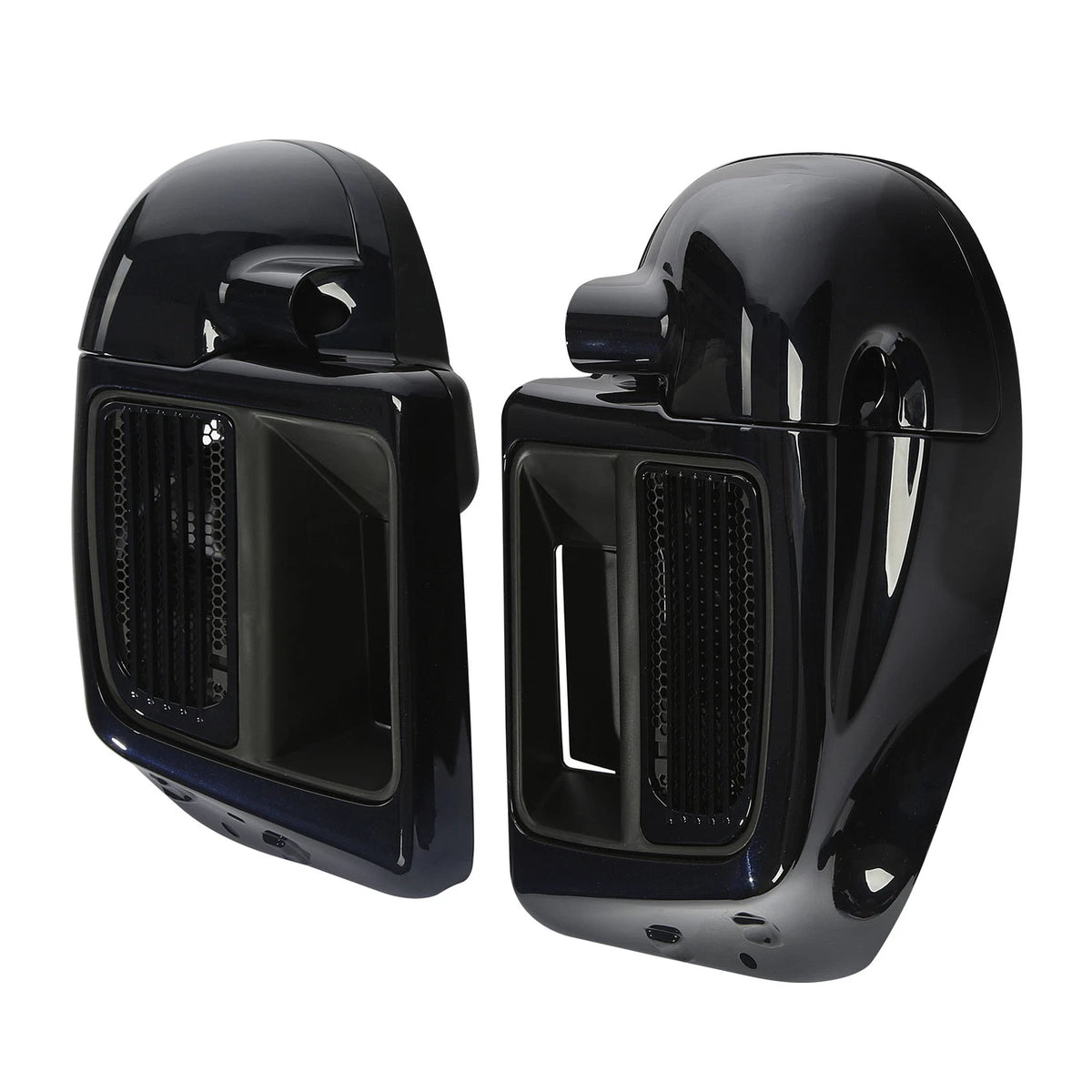 Lower Vented Leg Fairings for Harley Street Road Glide (2014–2023) Midnight Blue