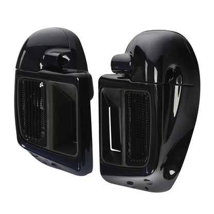 Lower Vented Leg Fairings for Harley Street Road Glide (2014–2023) Midnight Blue