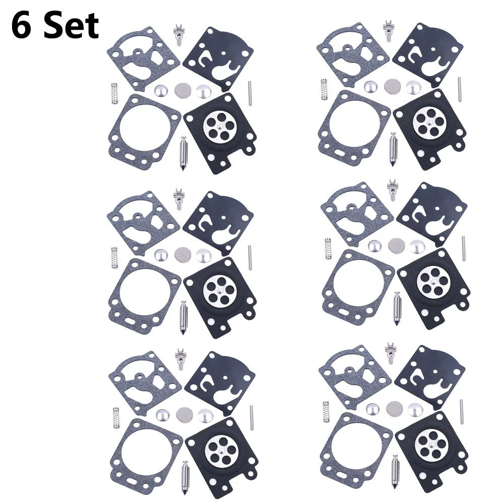 6x Carburetor Repair Rebuild Kit for Poulan Pro 3400 3700 3800 4000 (WT-875-A)
