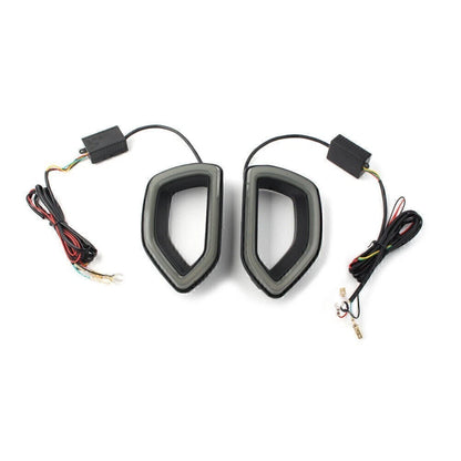 Smoke LED Upper Grille Bezel Lights for Dodge Charger SRT Scat Pack (2015–2019)