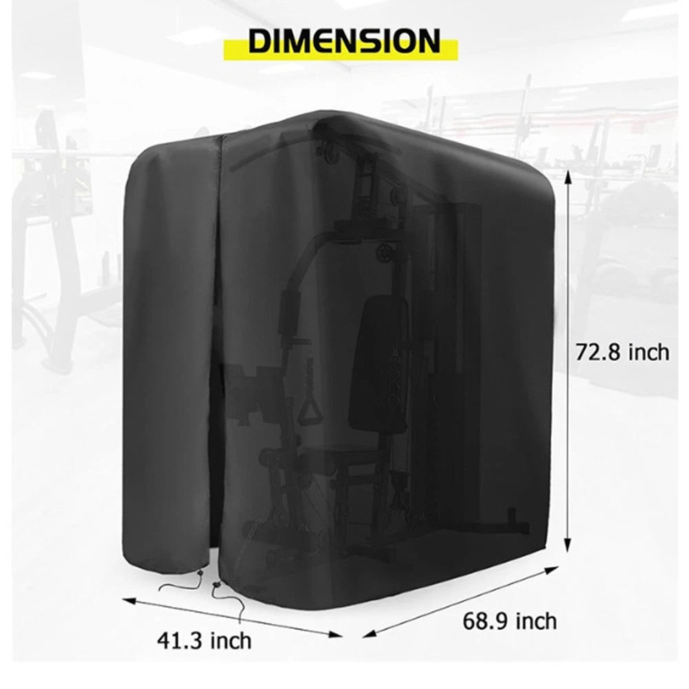 Adjustable Drawstring Cover for Gym Equipment (Waterproof)