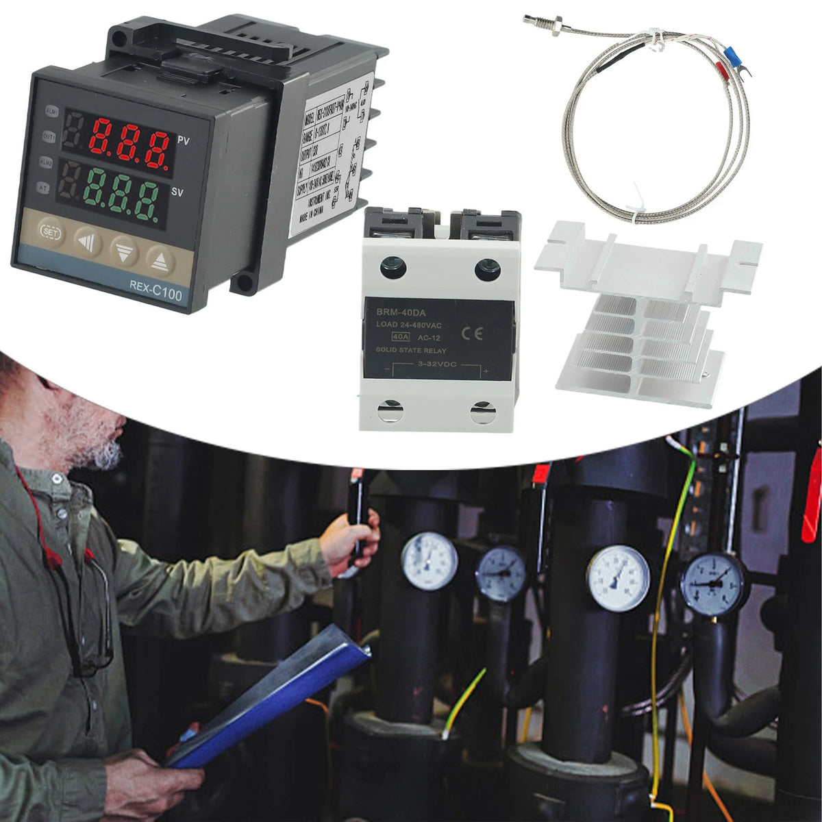Intelligent Temperature Controller Kit for REXC100
