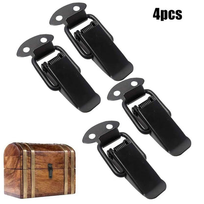 Premium Stainless Steel Spring Lock for Boxes and Crates