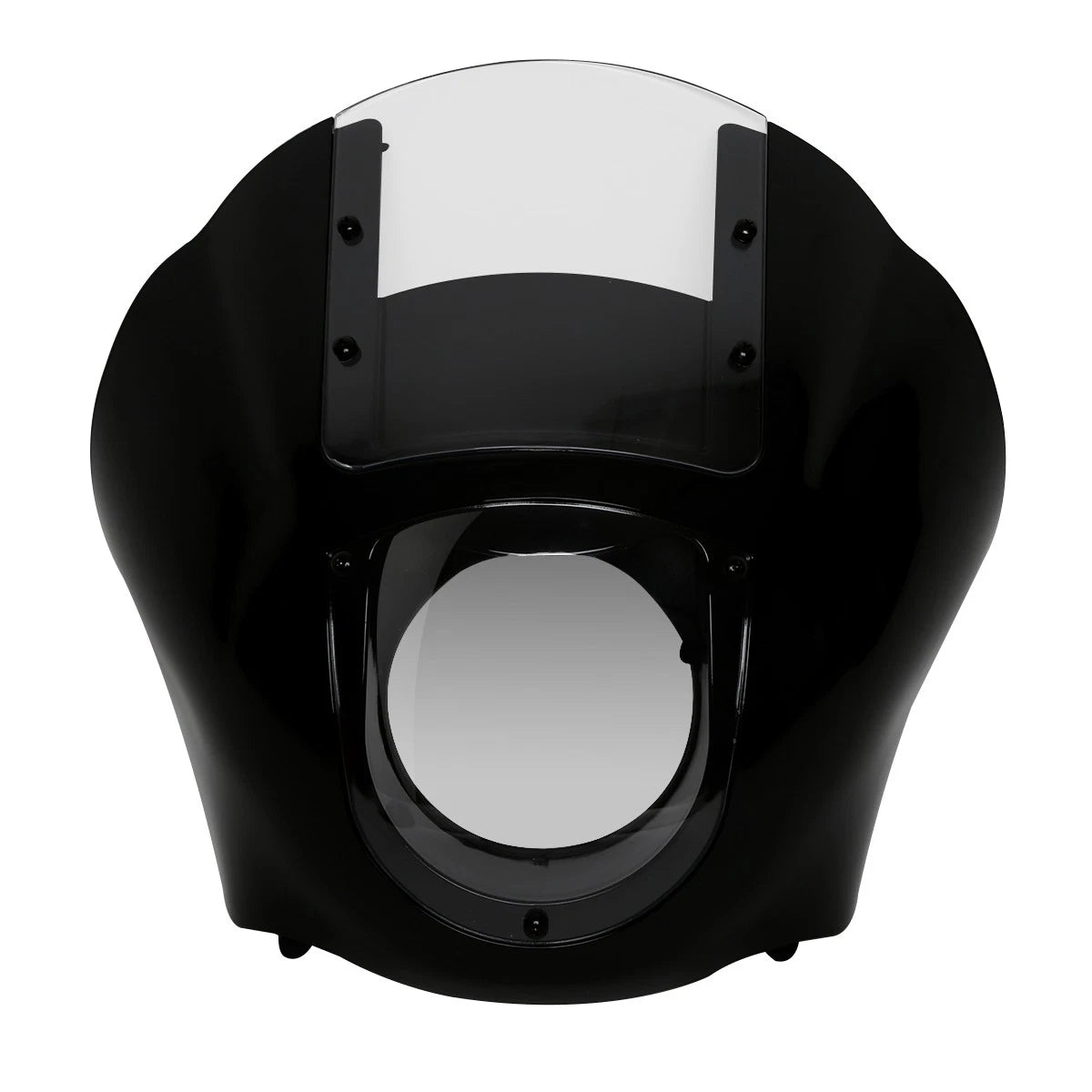 Quarter Front Headlight Fairing Windshield for Harley Dyna (Fit 39mm Fork Clamps)