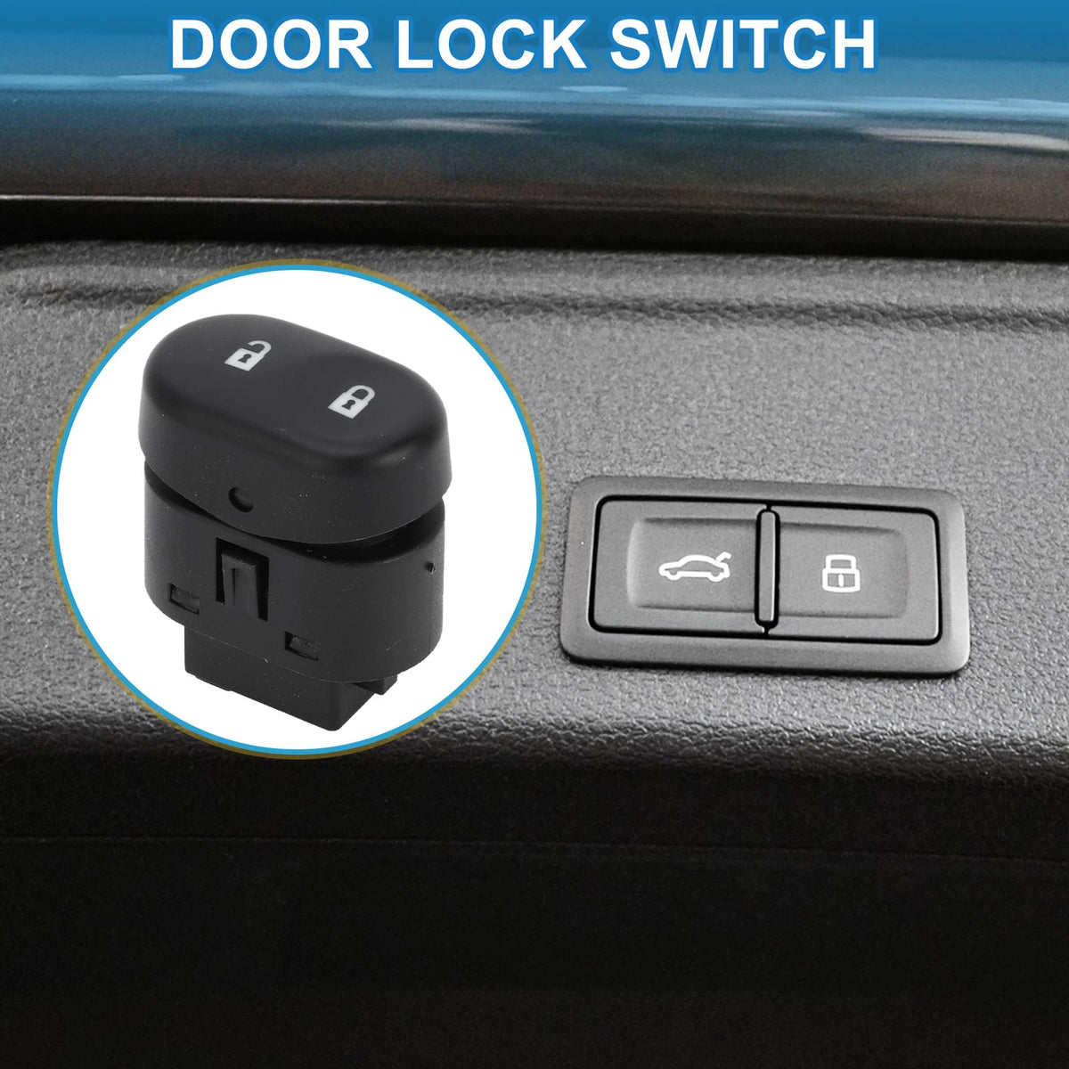 Door Lock Switch No. 15823977 for Chevrolet Malibu (2008–2009)