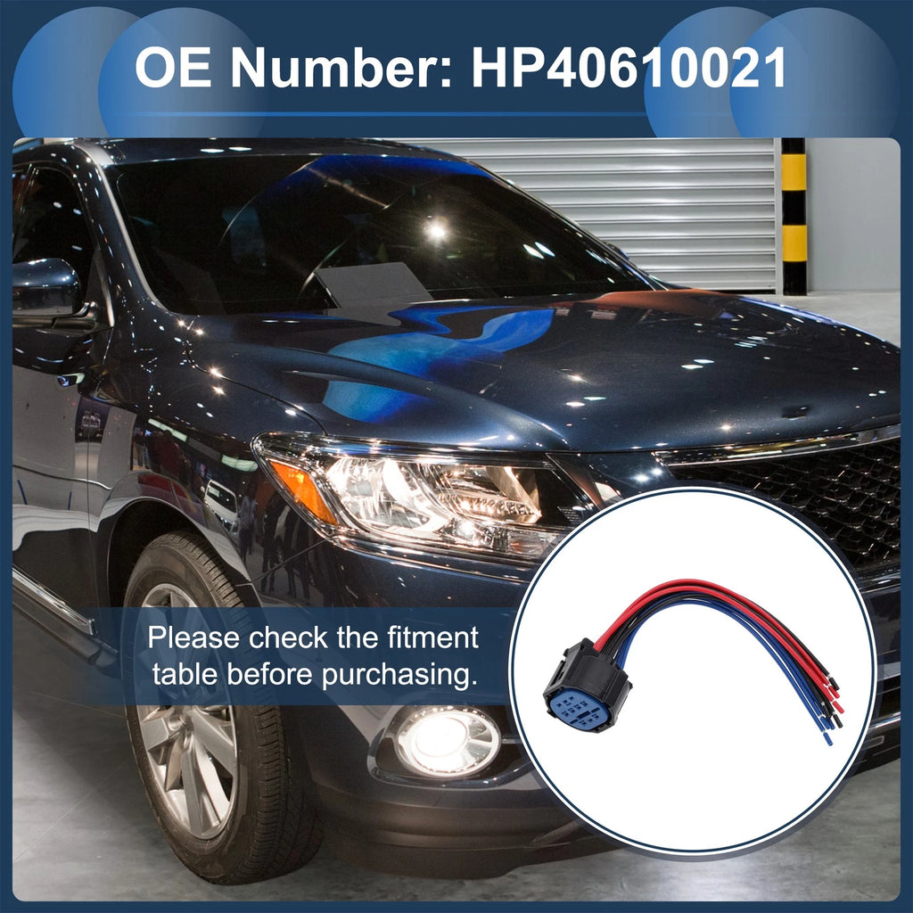 Headlight Wiring Harness for Hyundai Elantra (2017–2018) Replacement