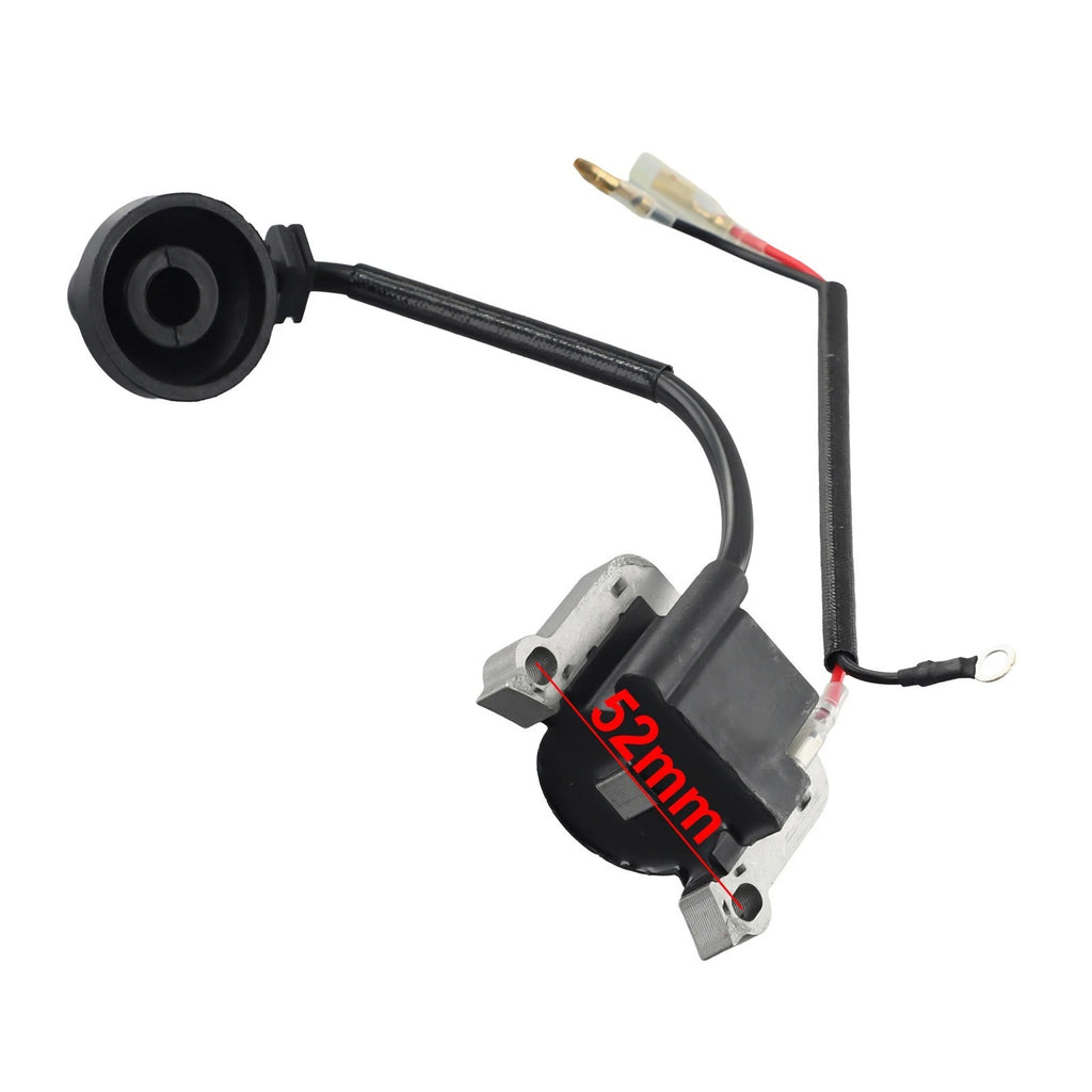 Ignition Coil for Lawnmower 2 Hole 52mm Alloy Plastic