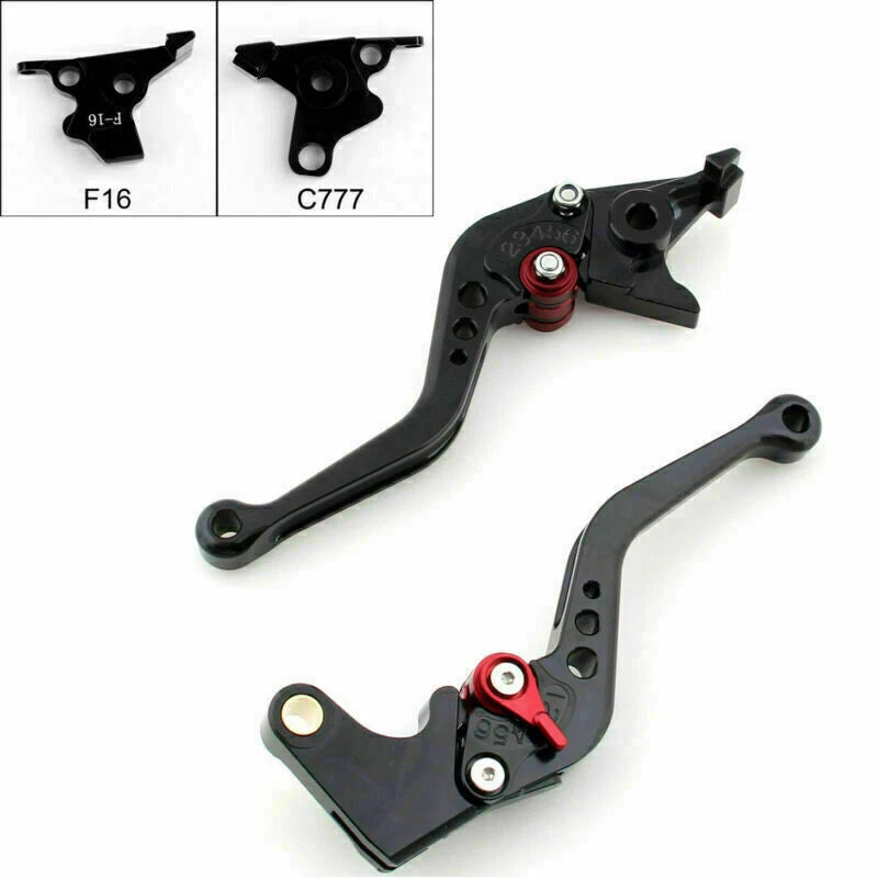 Short Brake Clutch Levers for Yamaha FJR XJR 1300 (2004–2013) SUPERTENERE (2012–2014) T9