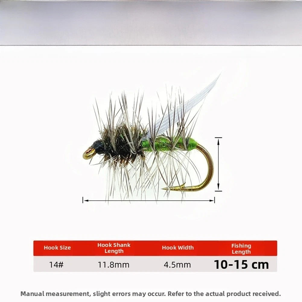 5 Pack Stonefly Dry Fly Lures WY1090 for Trout