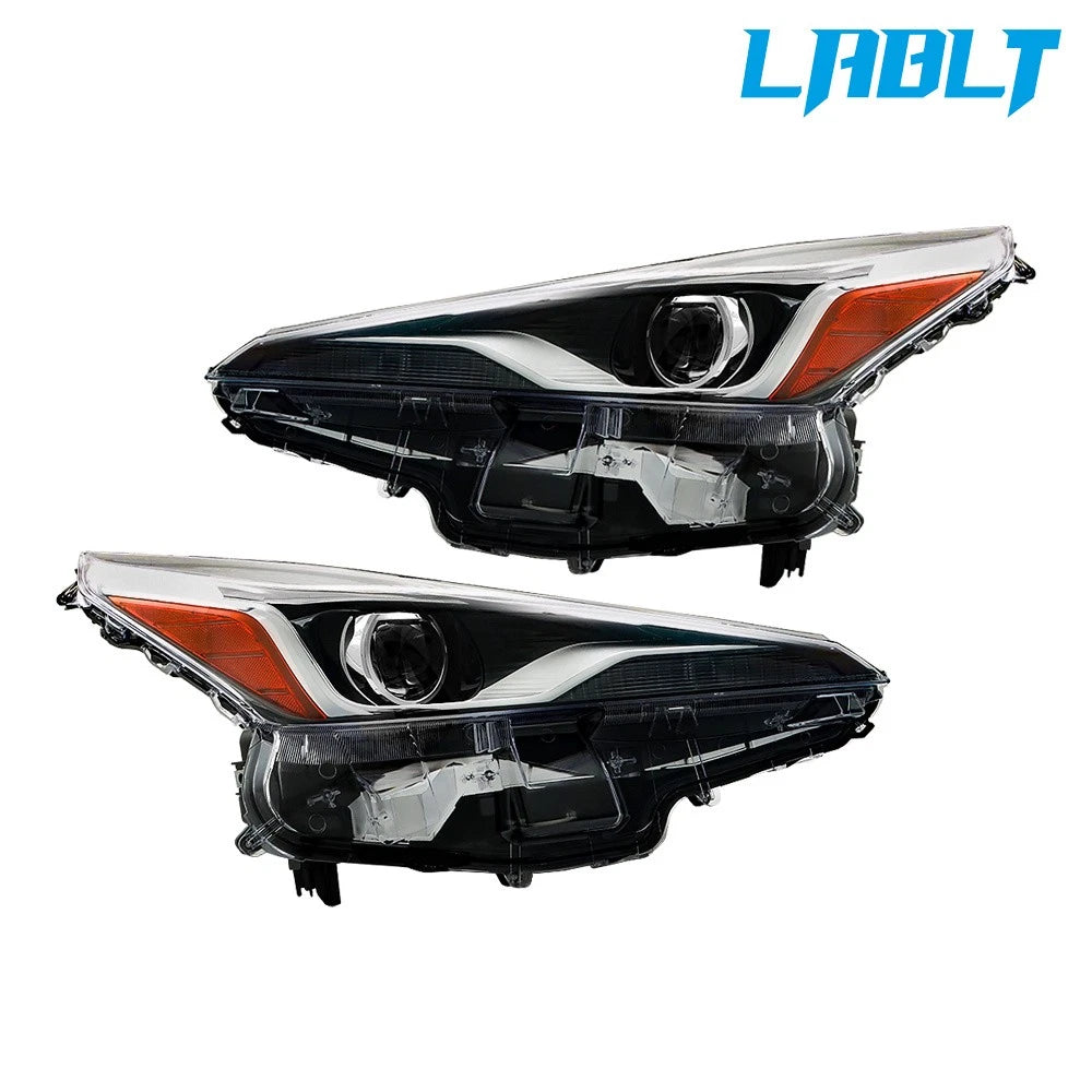 2X LED Headlights Assembly for Toyota Prius (2019–2022) LABLT