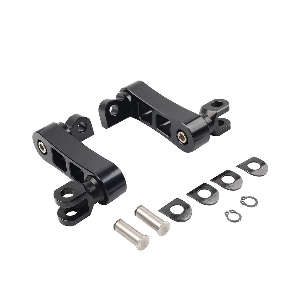 Foot Peg Mount Extensions for Harley Sportster XL883 XL1200 Softail Dyna (–)