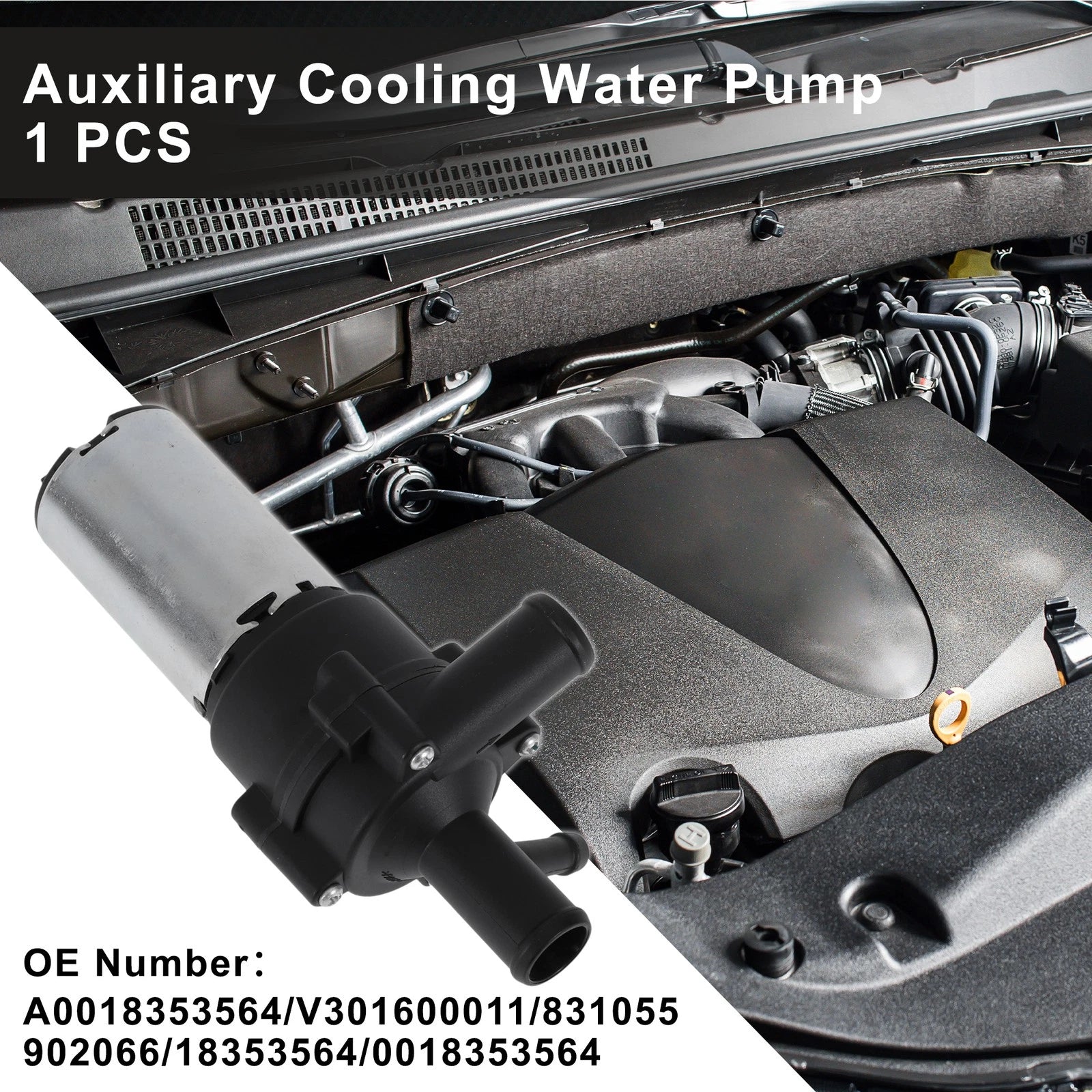Auxiliary Cooling Water Pump Replacement for Mercedes-Benz C43 AMG (2017–2023)