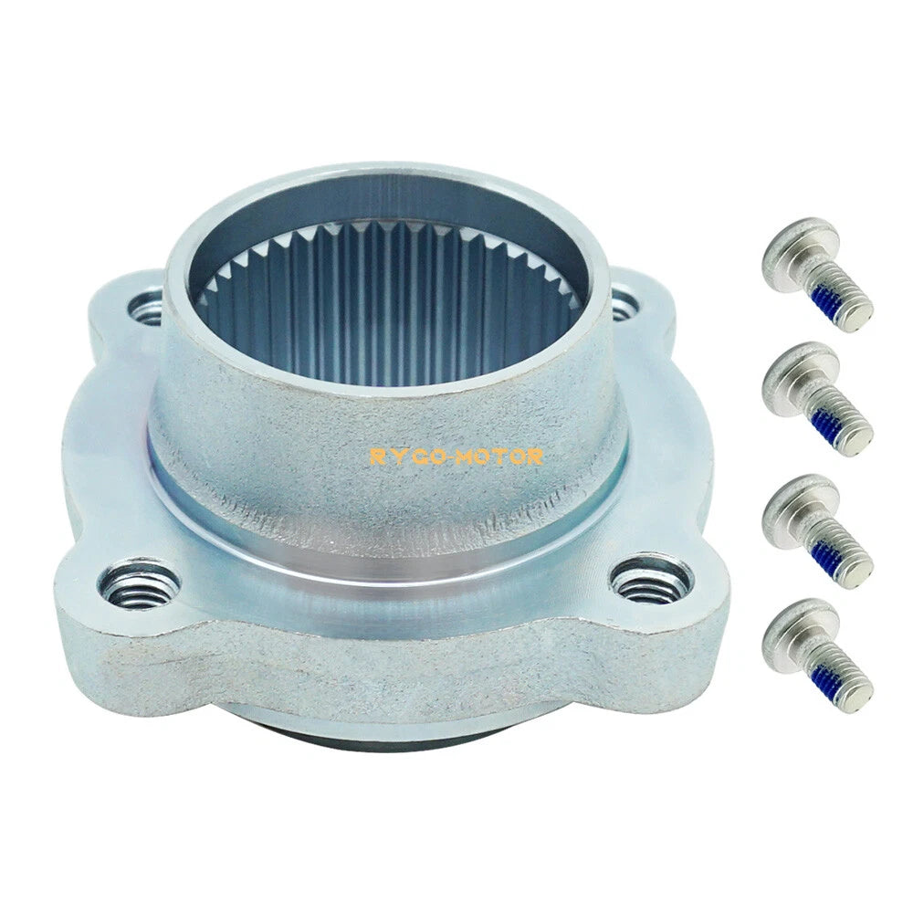 Rear Brake Disk Flange Hub W/Bolts for Yamaha Warrior 350 YFM350X (1990–2004)
