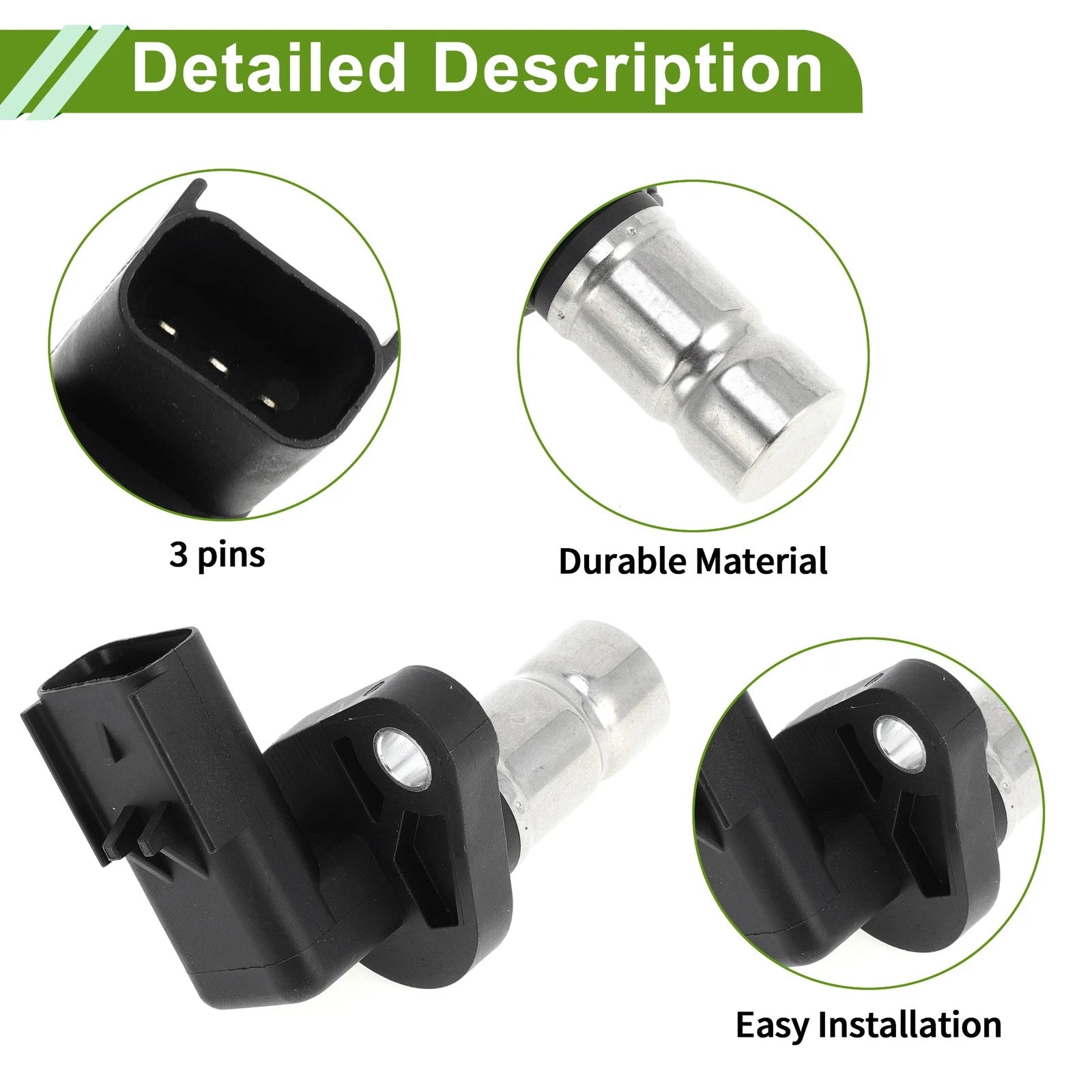 Crankshaft Position Sensor for Chrysler Cirrus 1995–2000 Replacement 1PC
