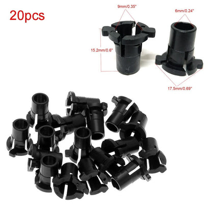 Set of 20 Headlight Screw Clips for BMW E30 E34 E24 E32 (1982–1996)