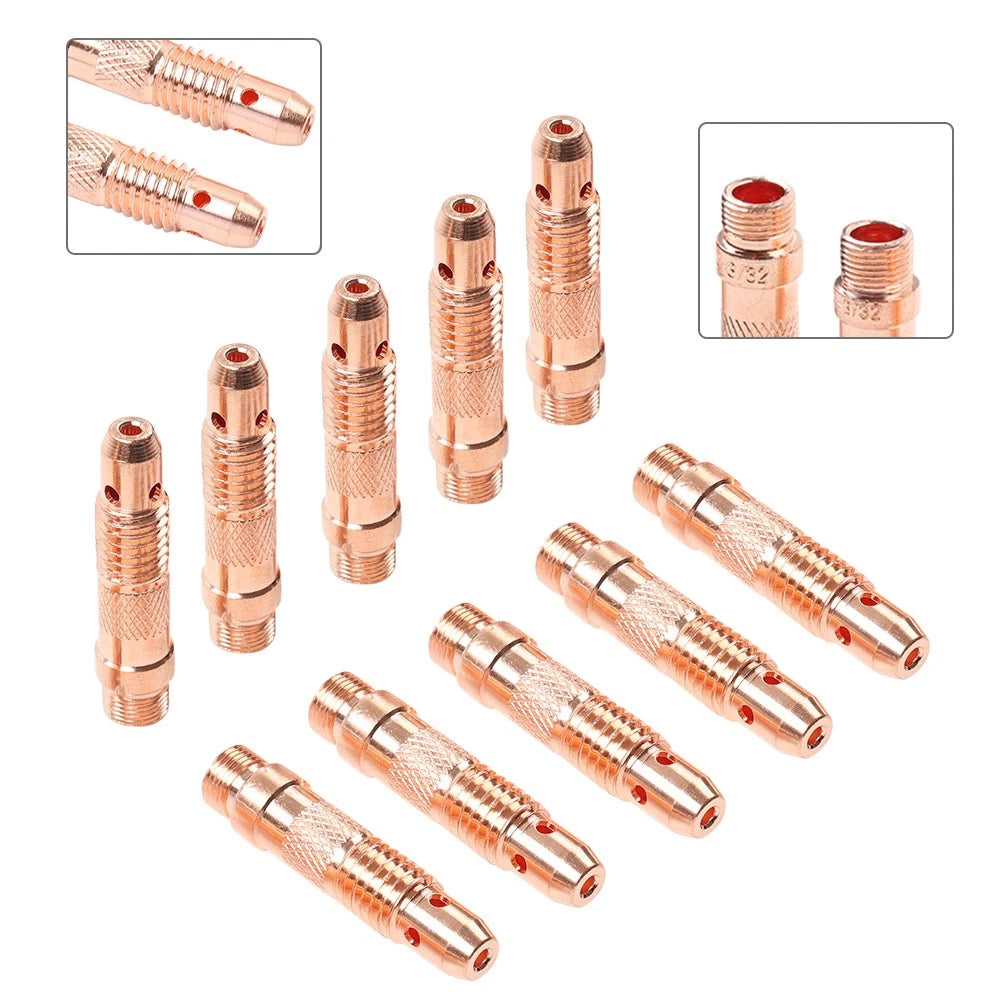 10PCS Collet Body for WP-17 WP-18 WP-26 Tig Welding Torch (No Year Range)