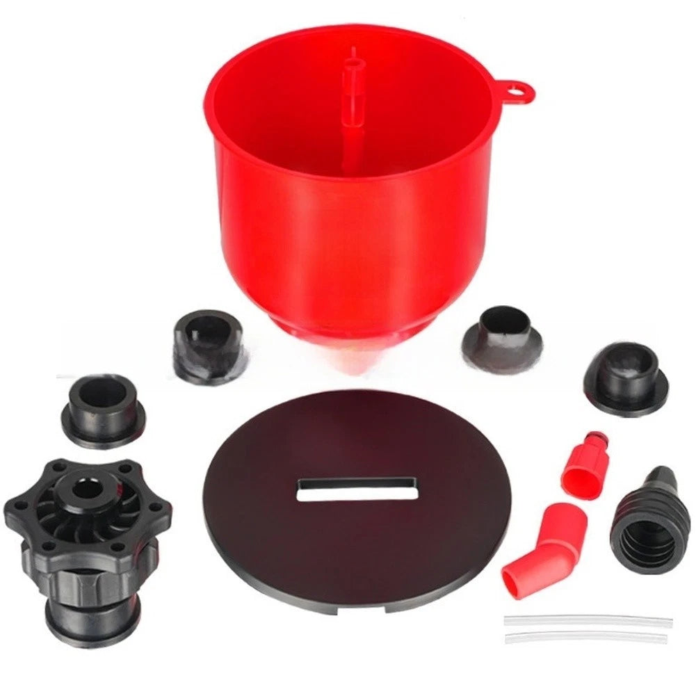 Coolant Funnel for Vehicle with 360 Rotation Feature