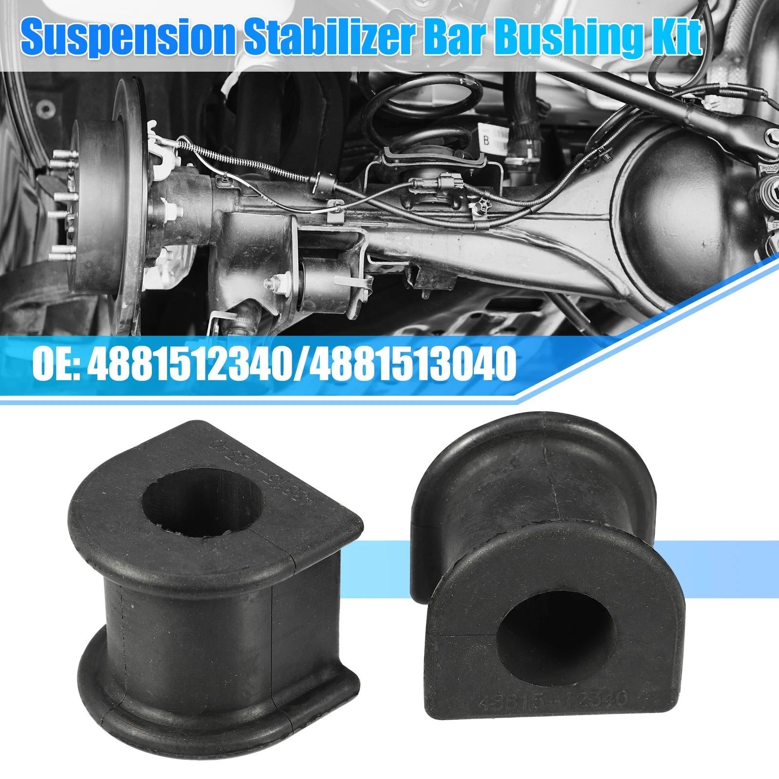 2pcs Suspension Stabilizer Bar Bushings Replacement for Toyota (2009–2020)