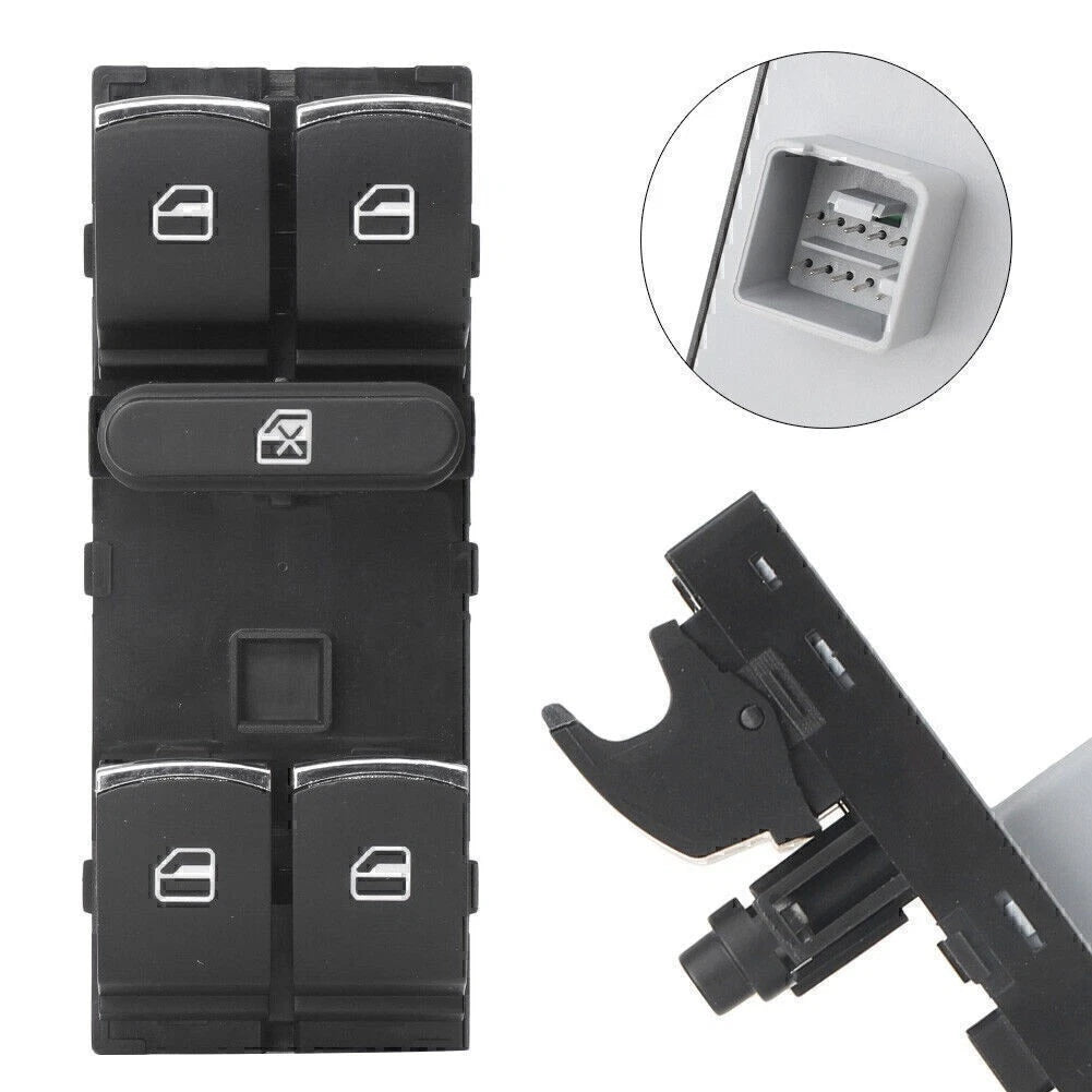Master Window Switch Control Button for VW Jetta Golf Passat (2005–2014)