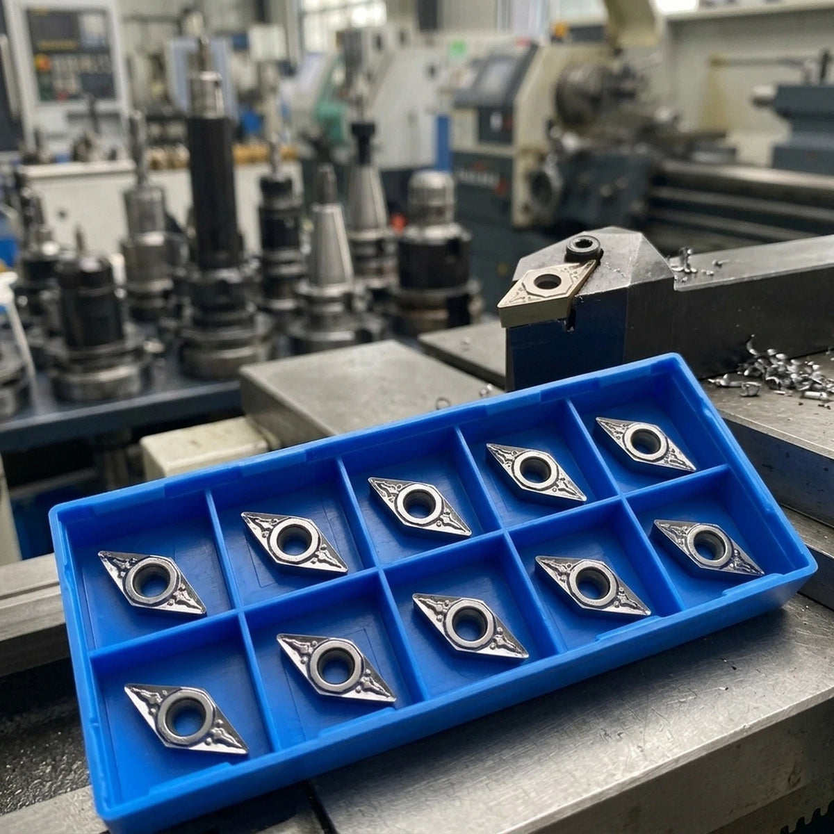 CNC Adapter Carbide Inserts Assembly DCGT070202 for Aluminum