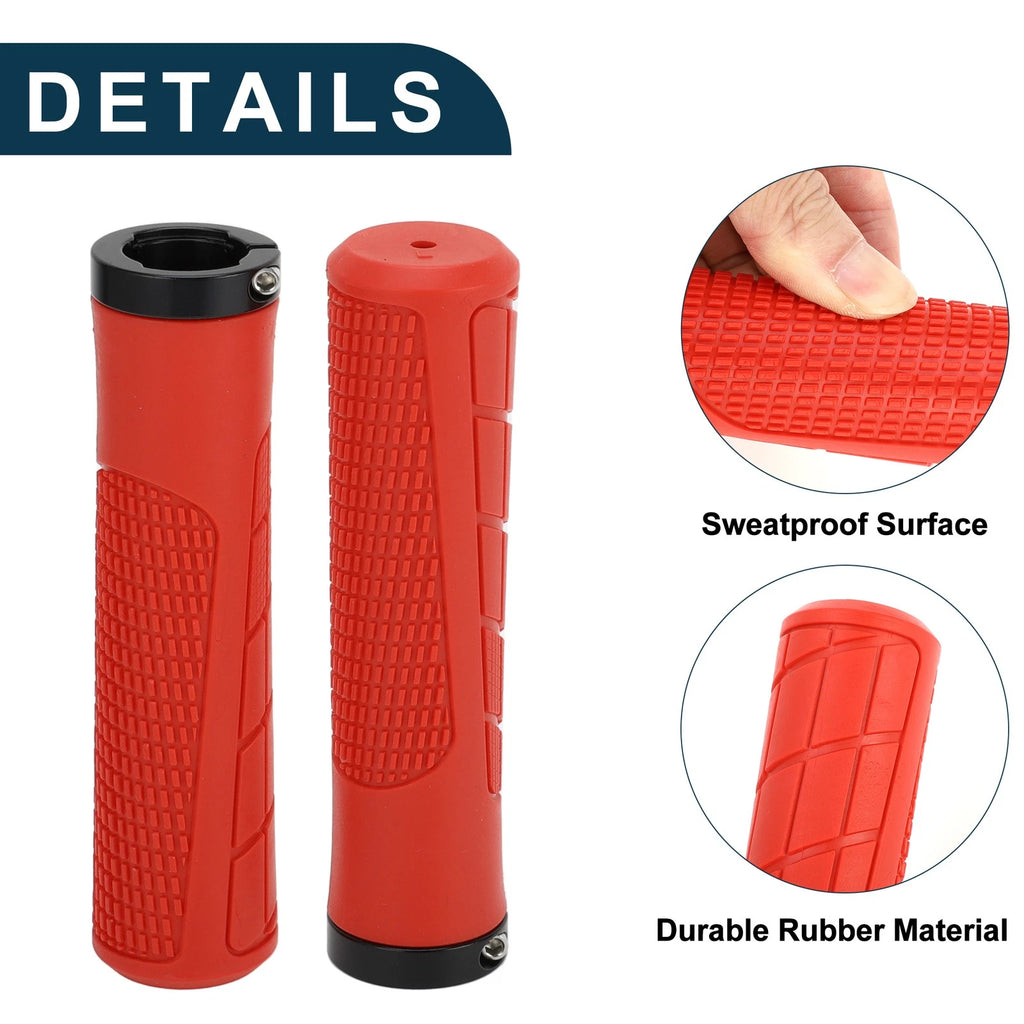 Bike Handlebar Grip Cover 135mm Lightweight MTB End Grips Protector 1 Pair