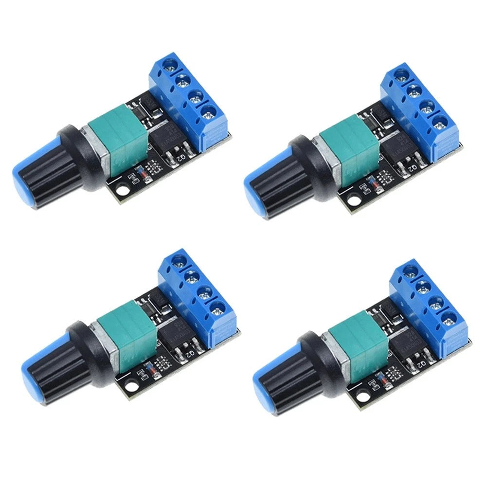 4PCS PWM DC Motor Control Module 5V 16V Dual Functionality