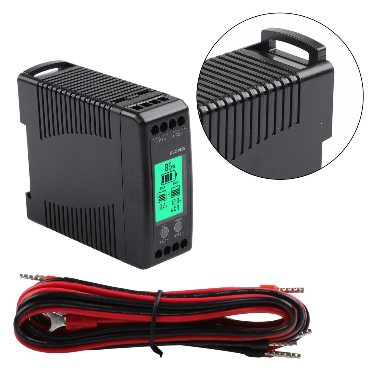 Battery Balancer for 7V to 18V Batteries (Daily Charging Needs)