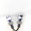 Chrome LED Tag Light Bolt for Custom Chopper Motorcycle