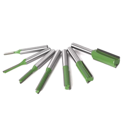 7pcs Router Bit Set for Woodworking (1/4" Shank)
