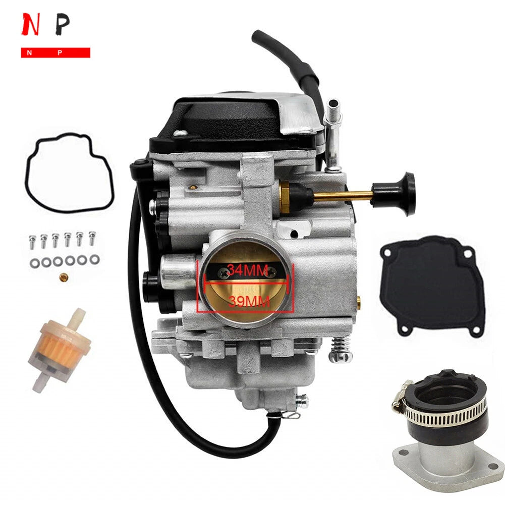 Carburetor & Intake Manifold for Yamaha Bear Tracker 250 YFM250 (1999–2004)