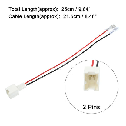 2 Pcs Speaker Connector Wire Harness Adapters for Nissan Infiniti