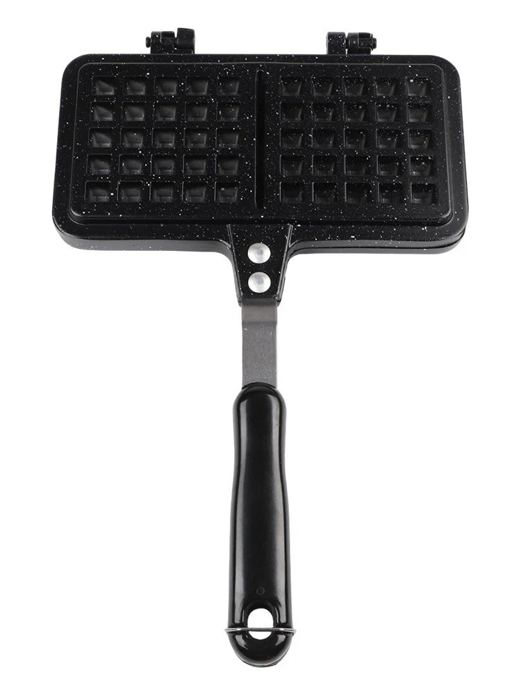Gas Stove Waffle Maker with Nonstick Cooking Tray Compact Design