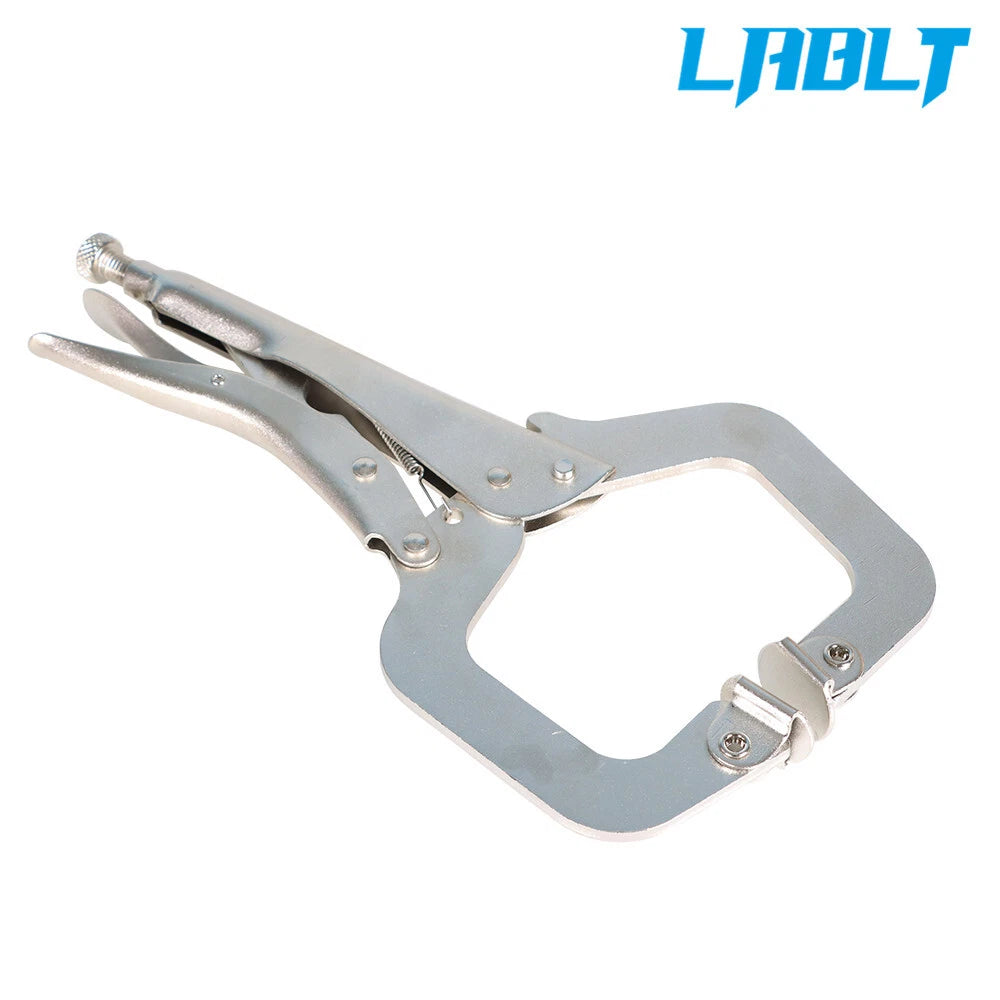 10 Pack Adjustable Locking C-Clamp Pliers
