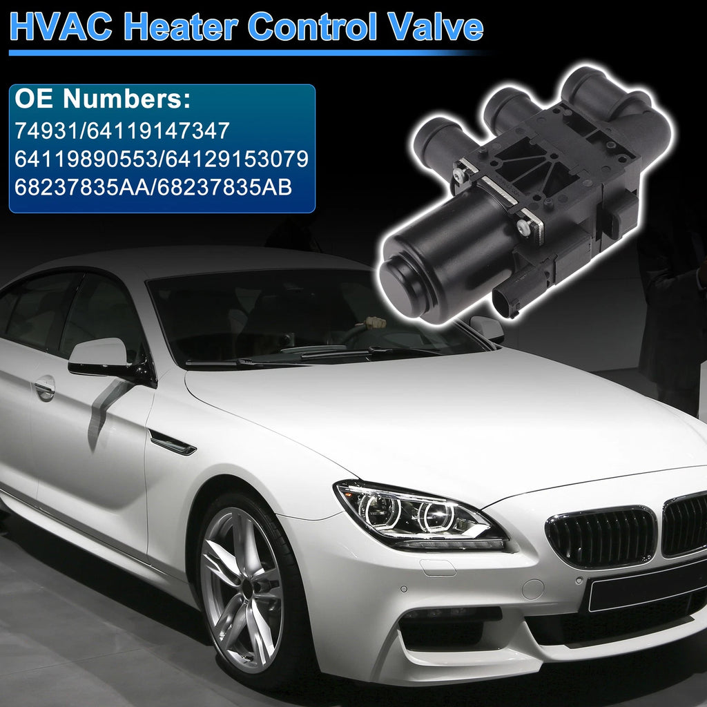 Heater Control Valve Replacement for BMW 5 Gran Turismo F07 520d (2011–2017)