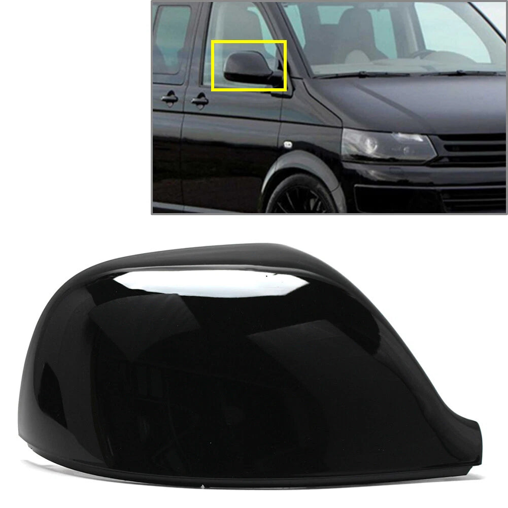 Rearview Mirror Caps Cover for Volkswagen Transporter T5 T5.1 T6 (2010–2023)
