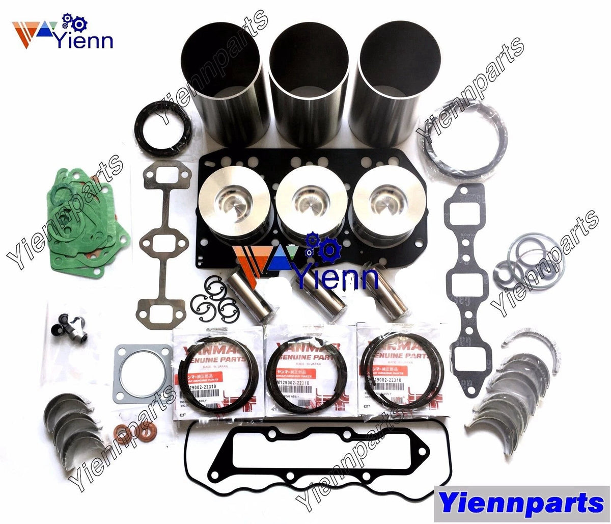 Crankshaft Overhaul Rebuild Kit for Komatsu PC27MR-3 PC27R-8 (2003–2018)