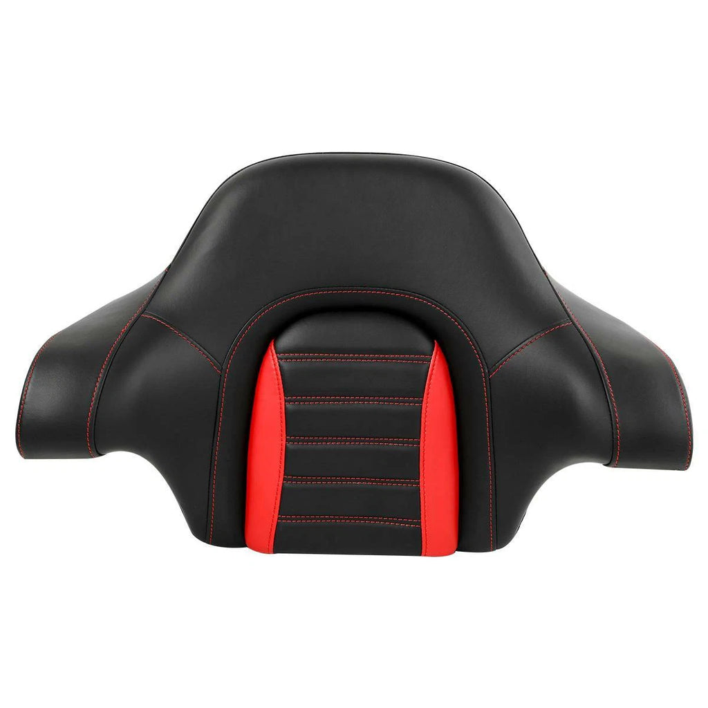 Chopped Trunk Backrest for Harley Touring (2014–2025) Black Red