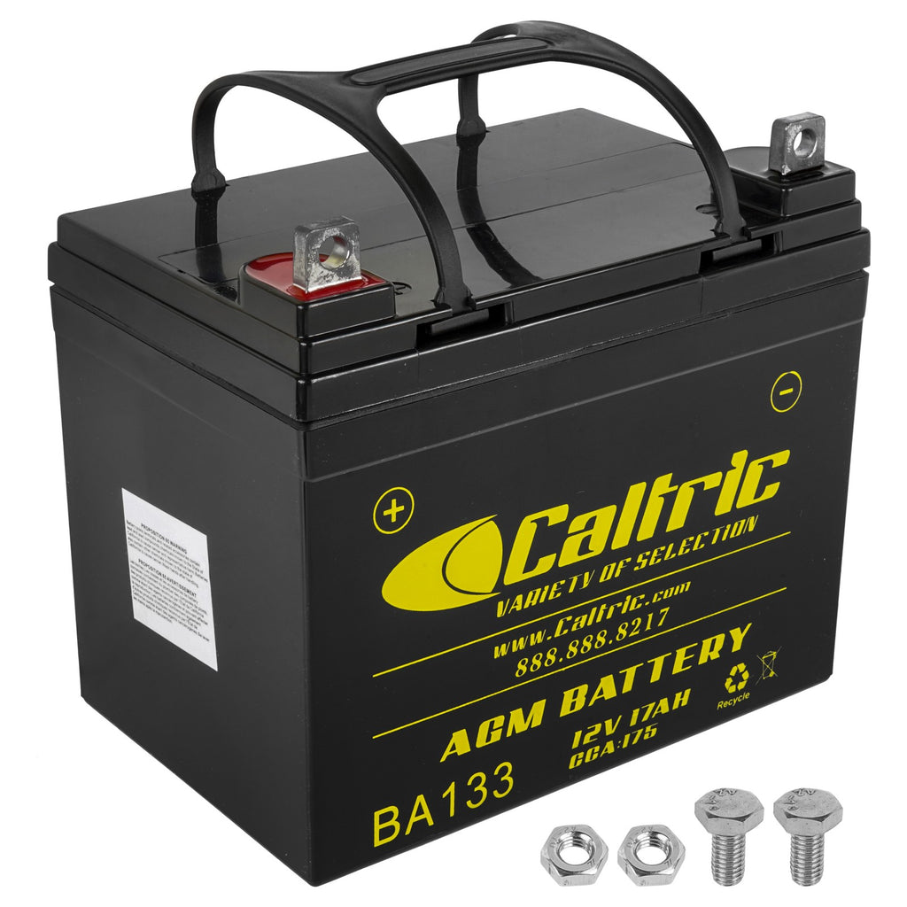 AGM Battery for John Deere D100 D105 D110 D120 D125 (2000–2015)