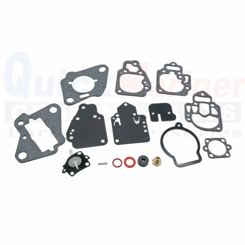 Carburetor Kit for Sierra 18-7212, Mallory 9-37304, Mercury 1395-811357, 1395-9179