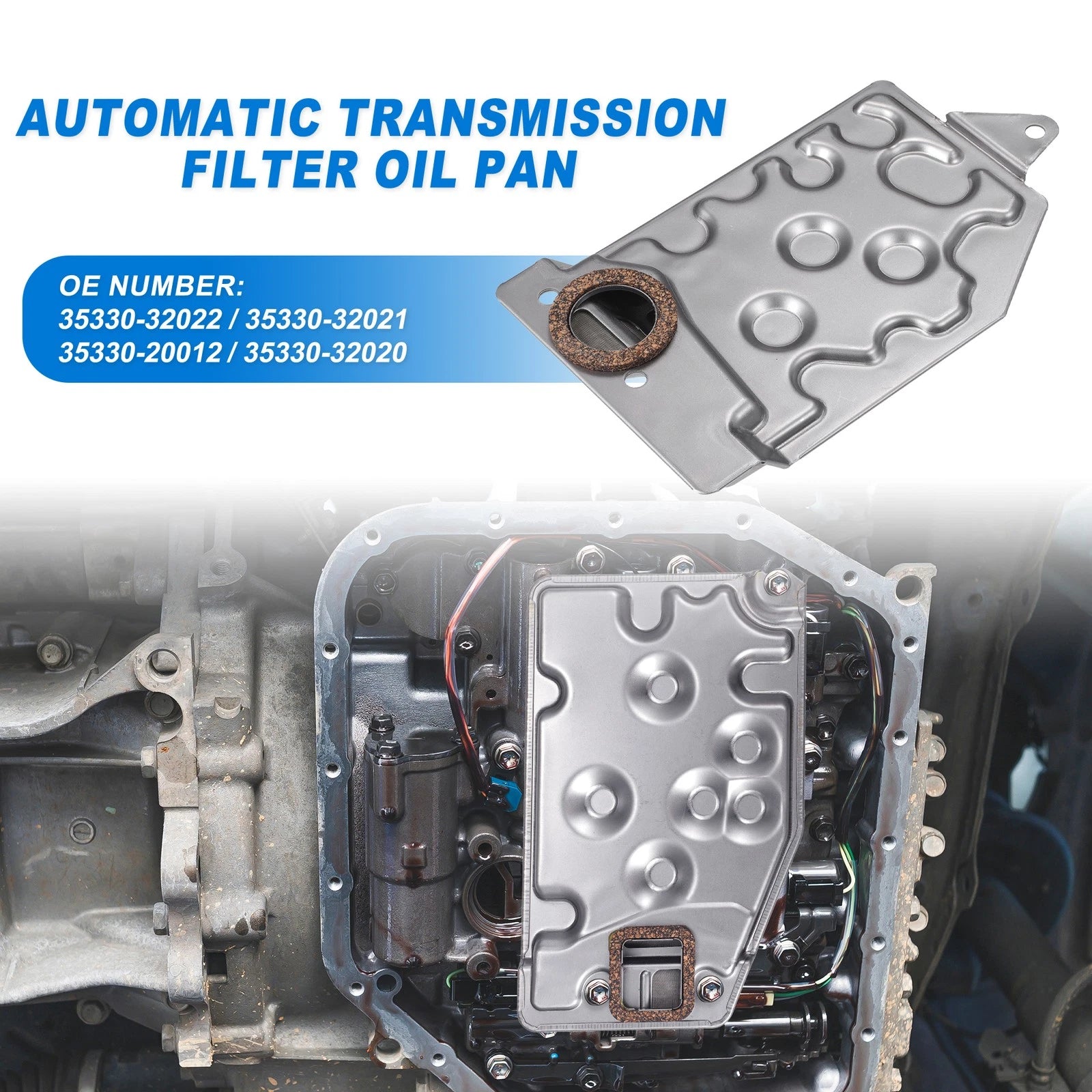 Transmission Oil Pan Gasket Replacement for Toyota Corolla (2009–2013)