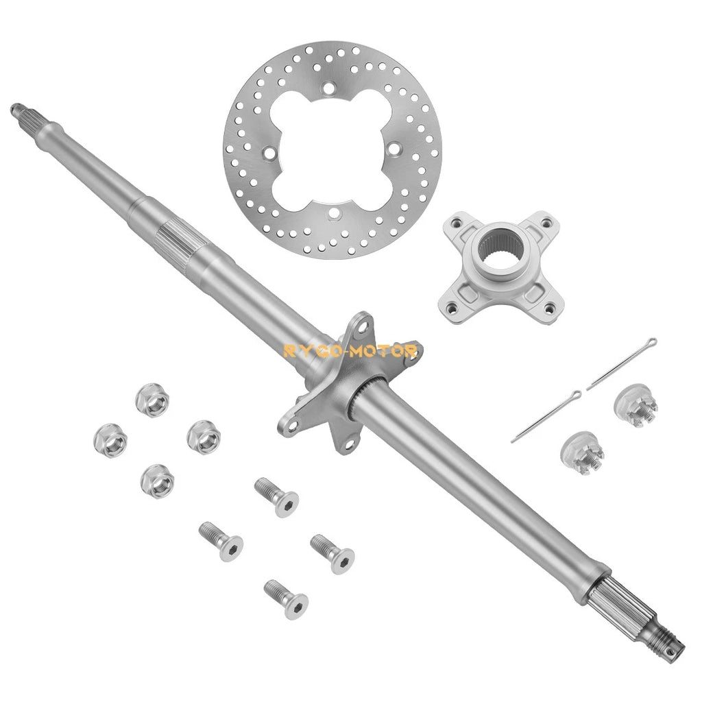 Rear Axle Shaft with Rotor Hub for Honda TRX400EX Sportrax 400 (1999–2008)