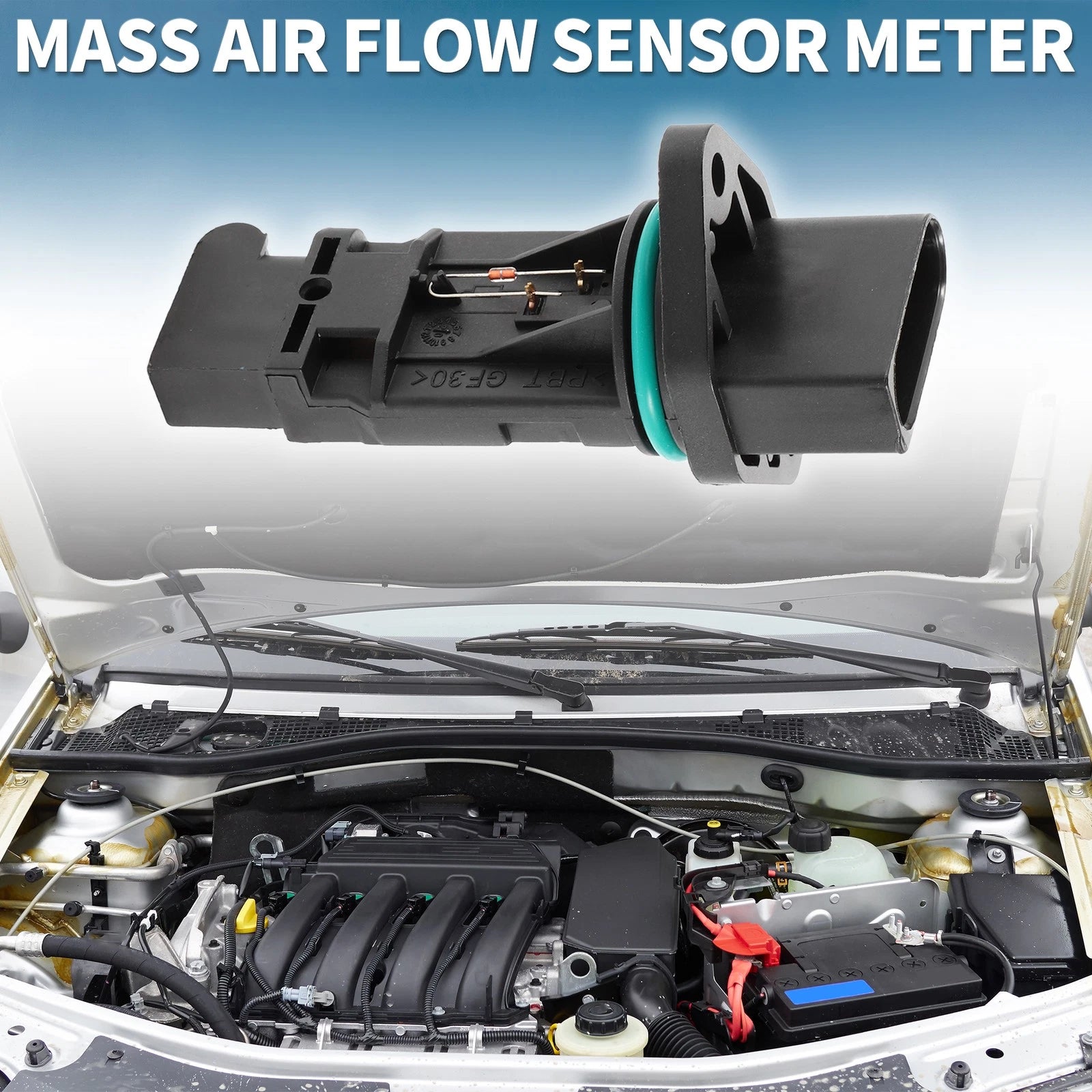 Mass Air Flow Sensor Meter Replacement for Volkswagen Jetta Golf Cabrio (2011–2014)