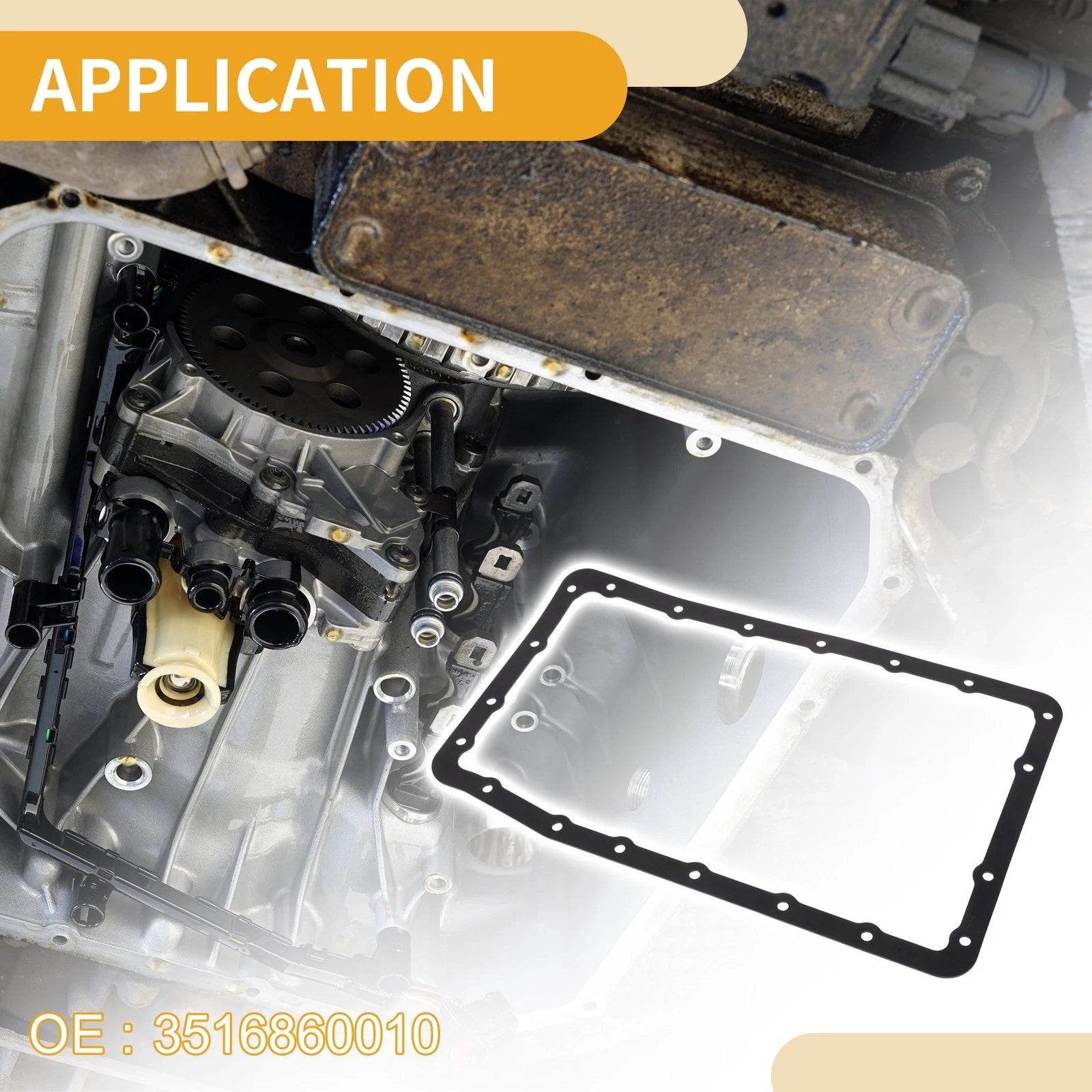 Transmission Oil Pan Gasket Replacement for Toyota 4Runner (2003–2024)