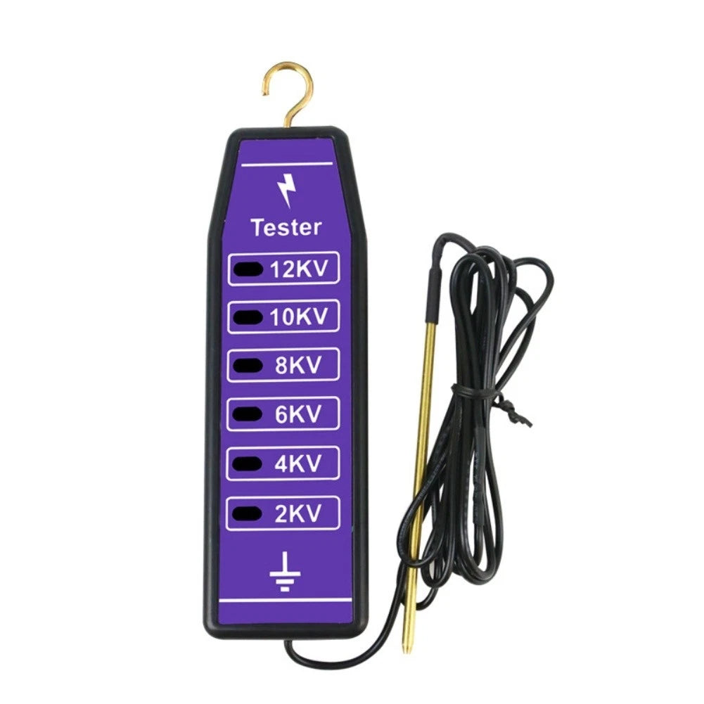 Portable Electric Fence Voltage Tester Meter 2000-12000 Volts