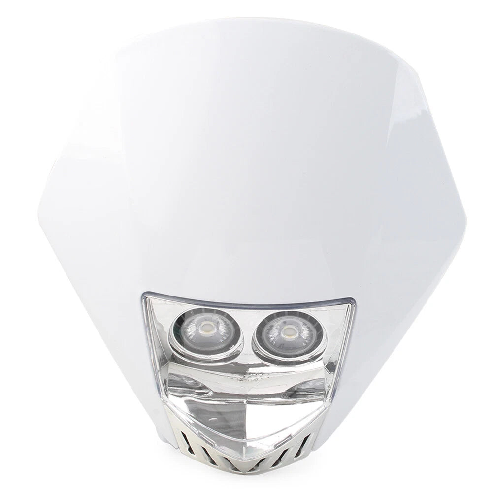 2X 6W LED Bulbs for Universal Modified Headlight (Dirt Pit Bike)