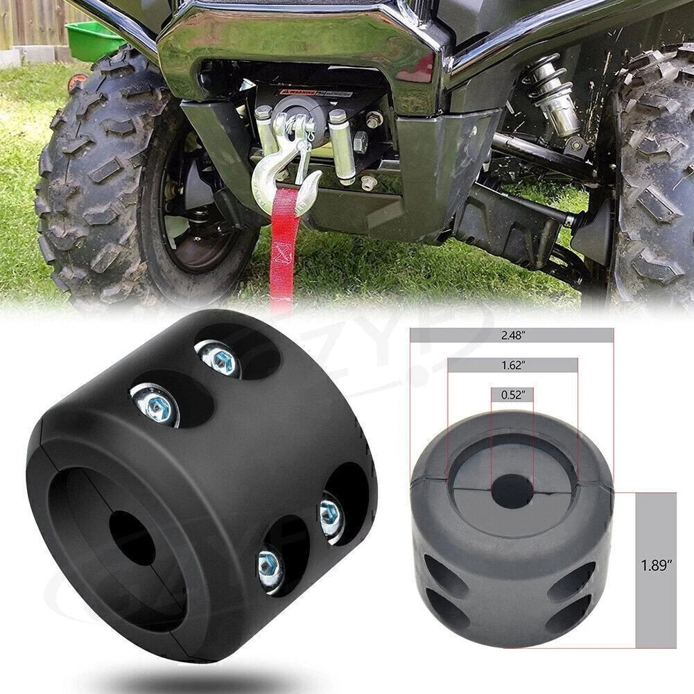 Rubber Winch Cable Hook Stopper for ATV UTV Vehicle (Universal)